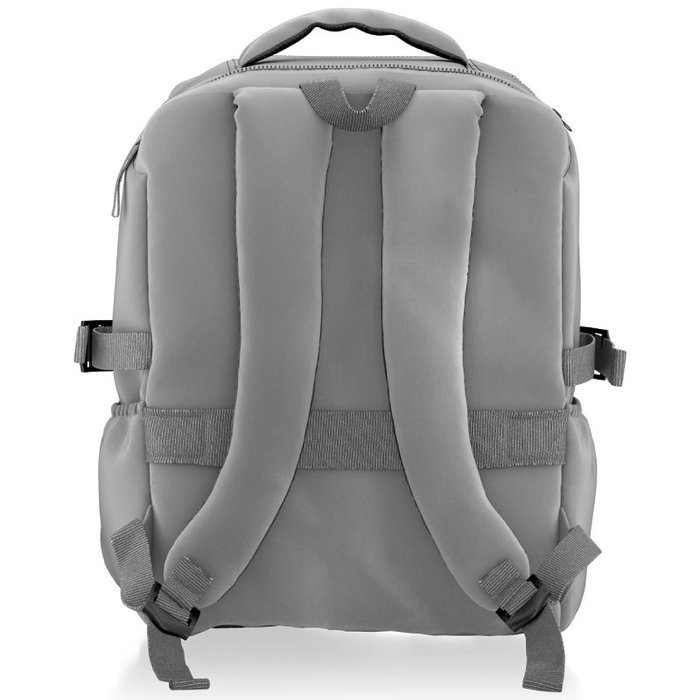 Aisens Mochila Deportiva Repelente al Agua para Portátil 15,6 Pulgadas, Gris ASBG-BP087-GR